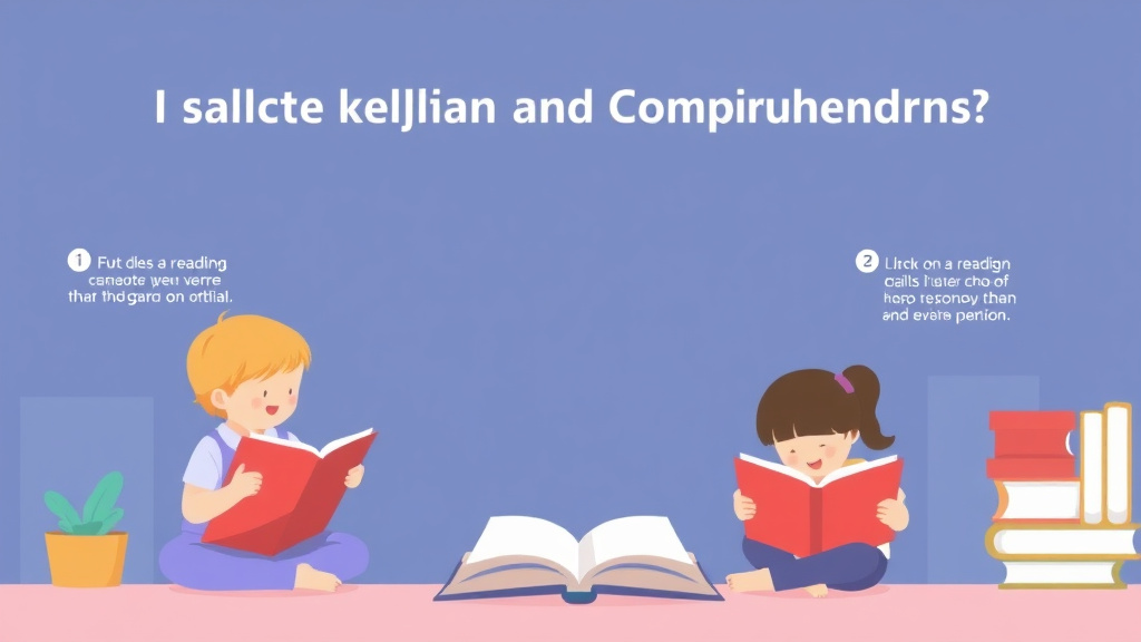 Visual guide for practical steps in hyperlexia and comprehension