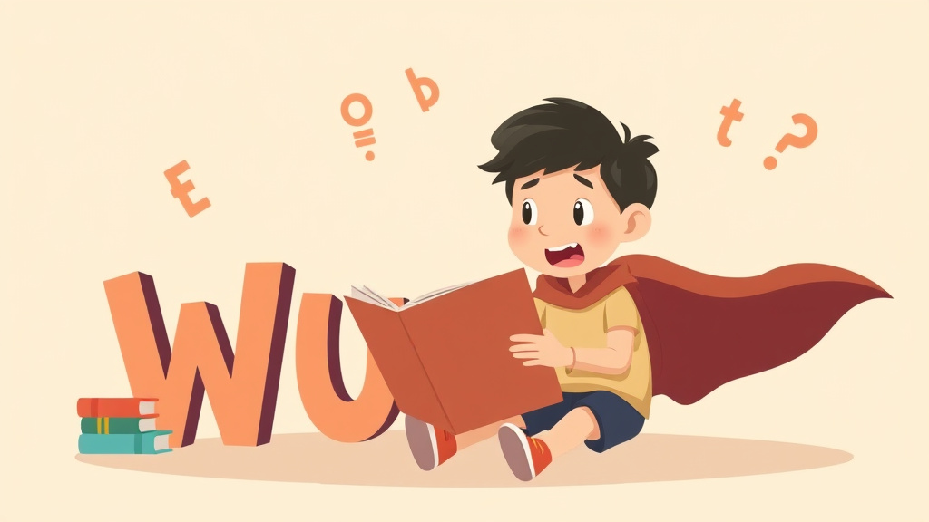 Illustration showing key concepts related to multisyllabic word struggles