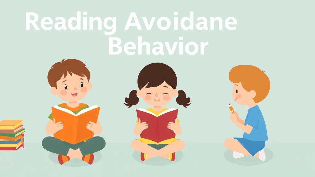 Visual guide for practical steps in reading avoidance behavior