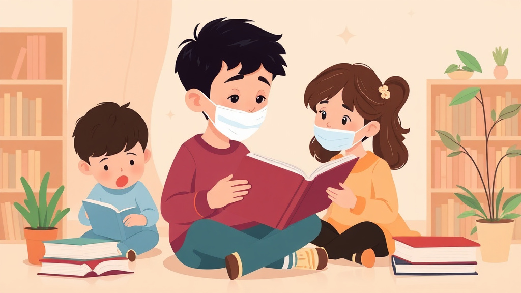 Illustration showing key concepts related to reading loss during pandemic