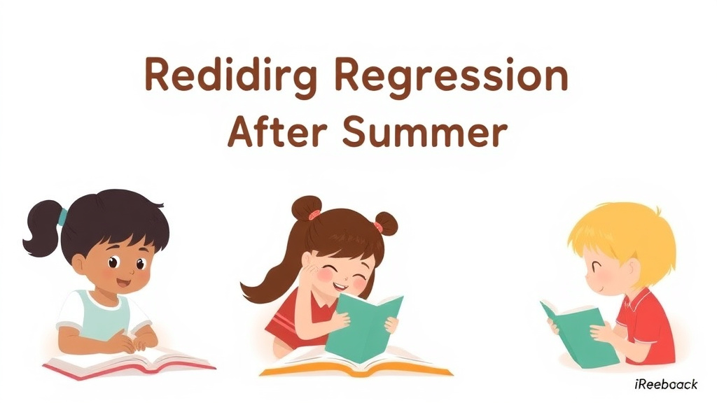 Visual guide for practical steps in reading regression after summer
