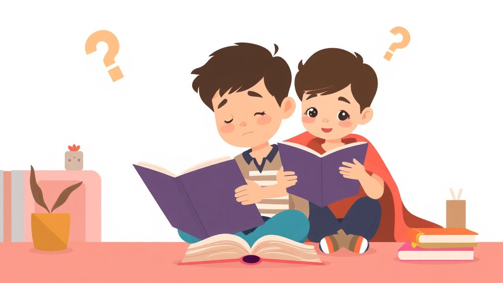 Illustration showing key concepts related to reading stamina problems