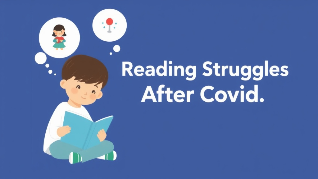 Visual guide for practical steps in reading struggles after covid