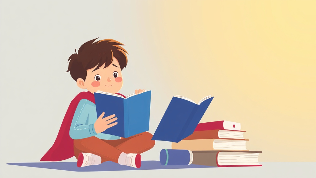 Illustration showing key concepts related to reading struggles and english learners