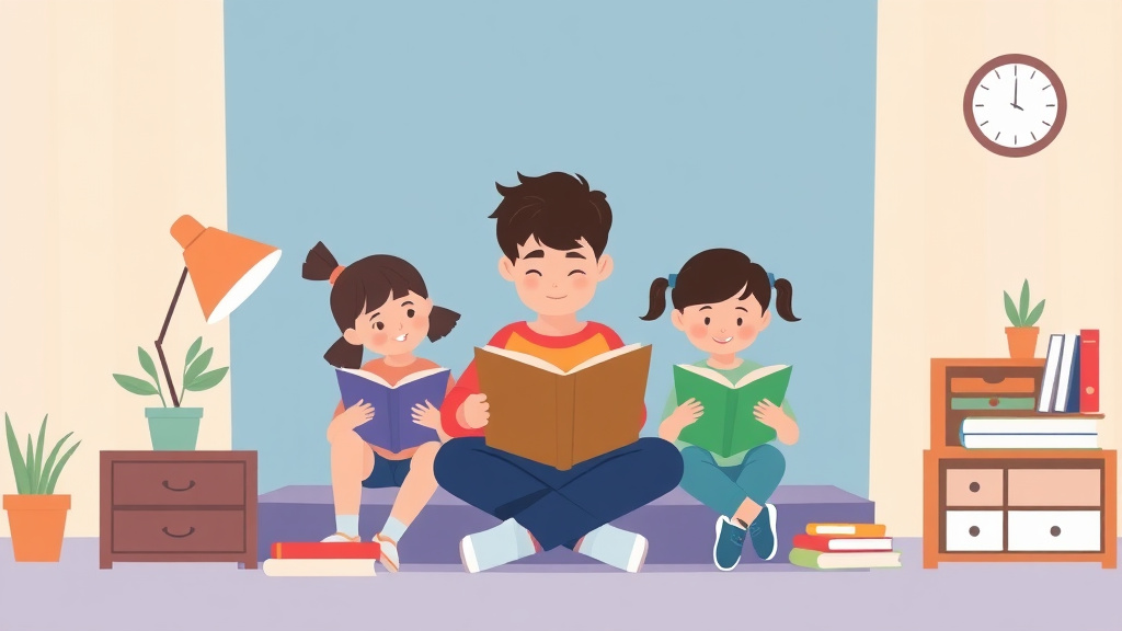 Illustration showing key concepts related to reading struggles and intelligence