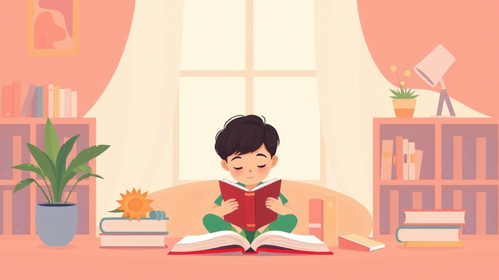 Illustration showing key concepts related to reading struggles and withdrawal