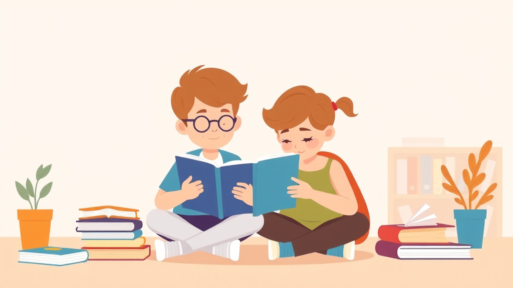 Illustration showing key concepts related to reading struggles in fourth grade