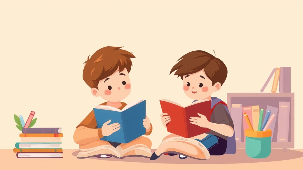 Illustration showing key concepts related to reading struggles in gifted children