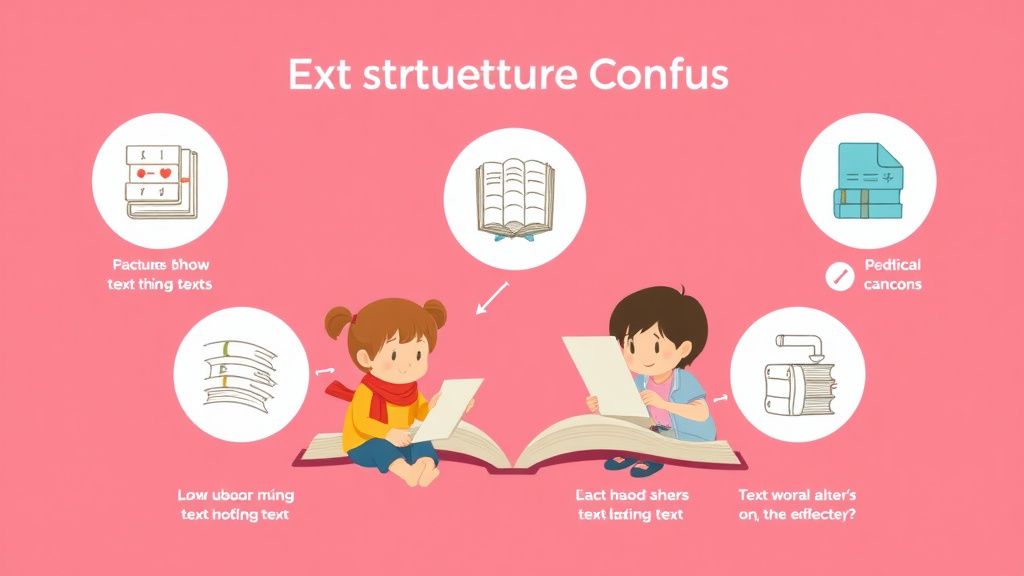 Visual guide for practical steps in text structure confusion