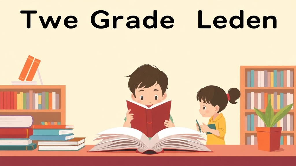 Illustration showing key concepts related to two grade levels behind in reading