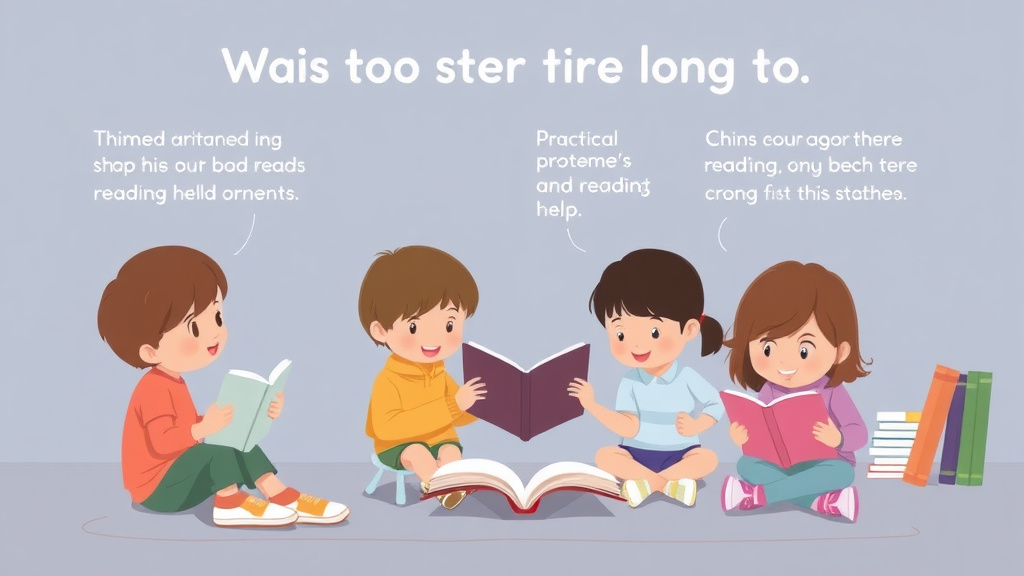 Visual guide for practical steps in waiting too long for reading help
