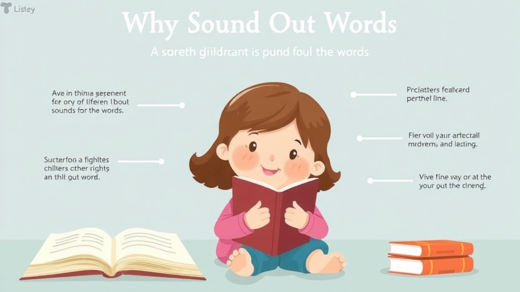 Visual guide for practical steps in why my child cant sound out words