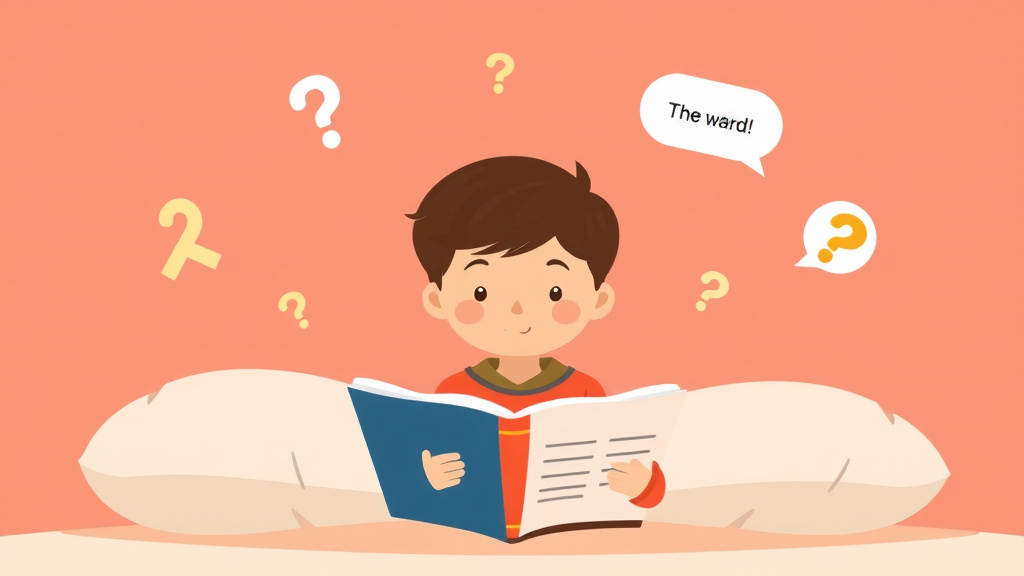 Illustration showing key concepts related to why my child mixes up similar words