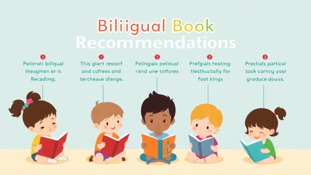 Visual guide for practical steps in bilingual book recommendations