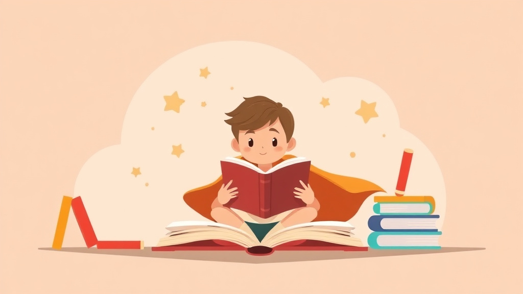 Illustration showing key concepts related to building reading stamina