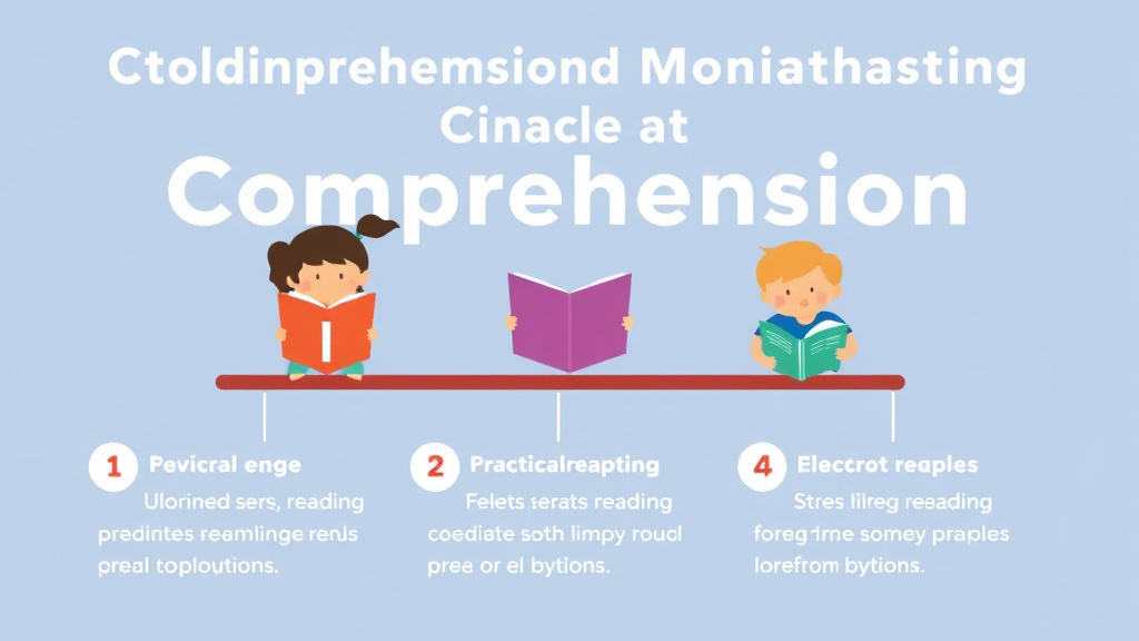 Visual guide for practical steps in comprehension monitoring strategies