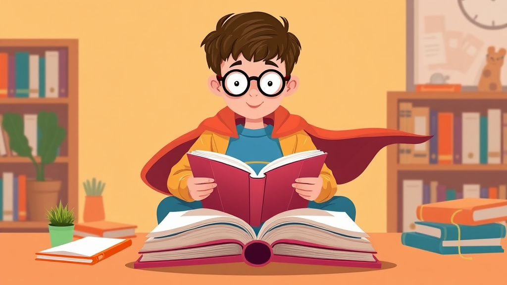 Illustration showing key concepts related to homework reading strategies