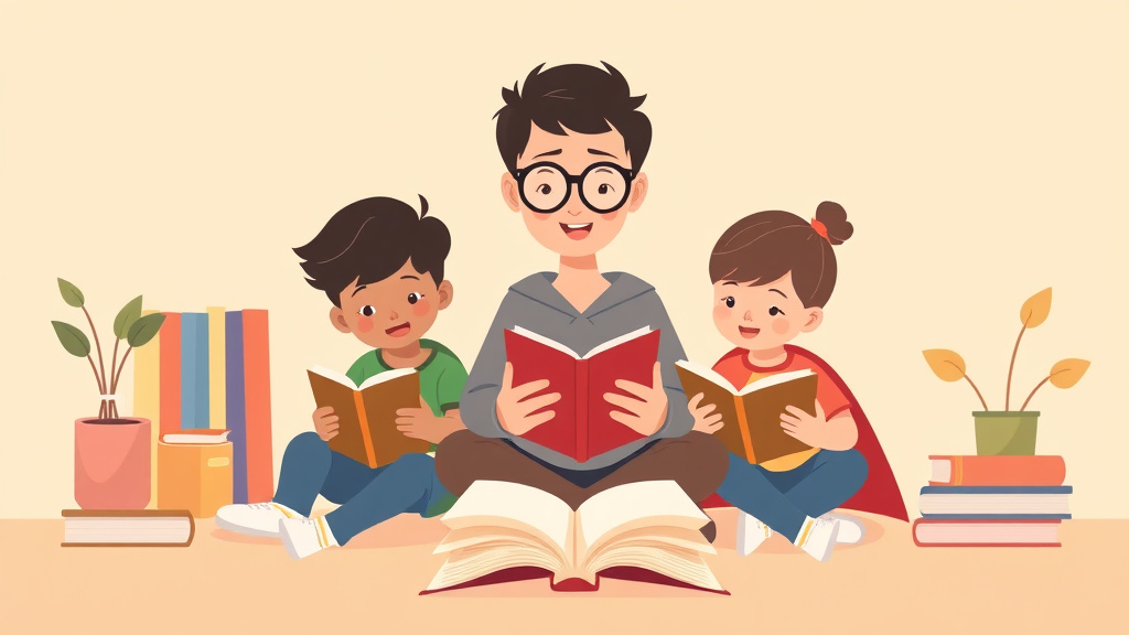 Illustration showing key concepts related to increasing reading volume