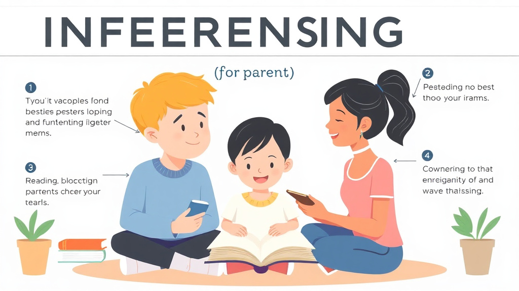 Visual guide for practical steps in inferencing for parents