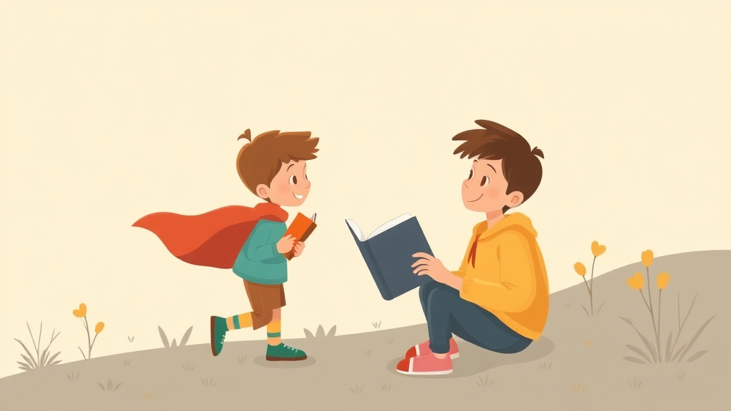 Illustration showing key concepts related to picture walk before reading