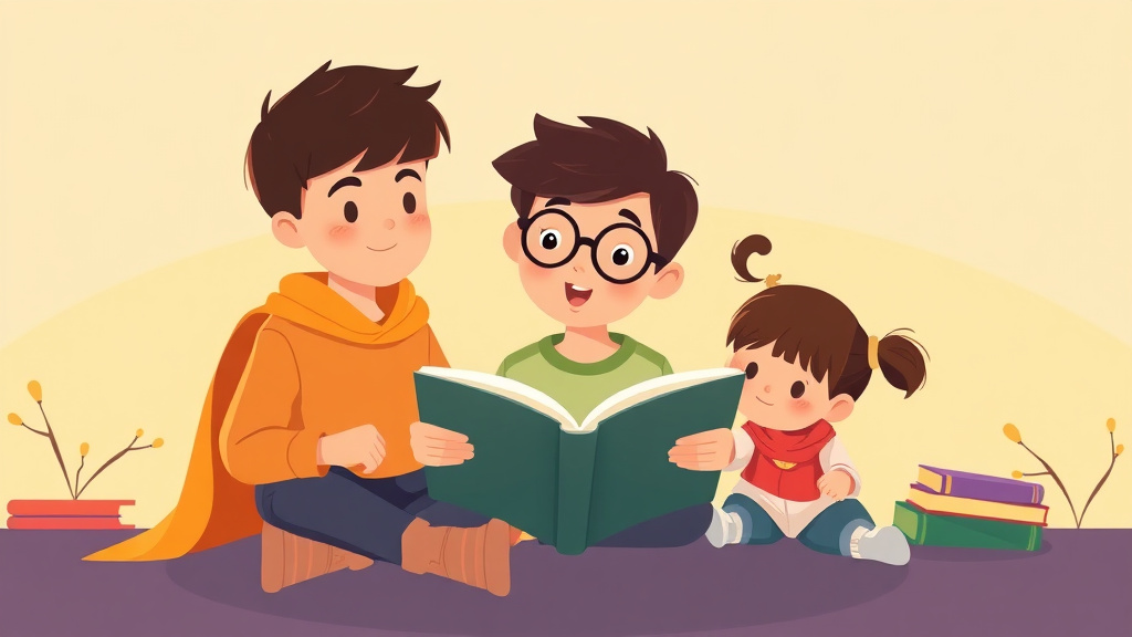 Illustration showing key concepts related to read aloud chapter books