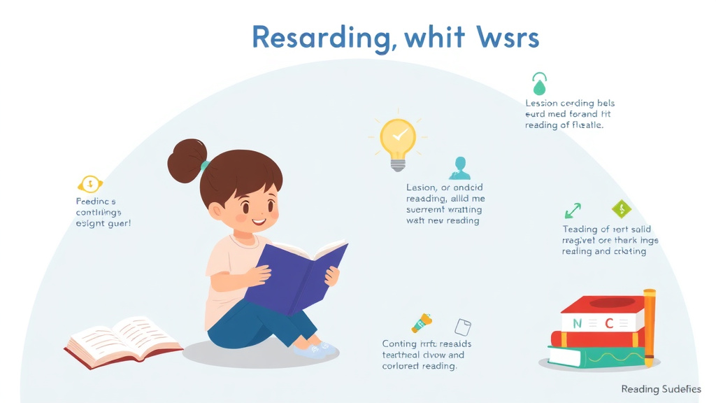 Visual guide for practical steps in reading and academic success