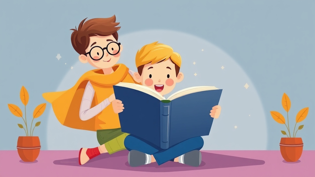 Illustration showing key concepts related to reading and emotional regulation