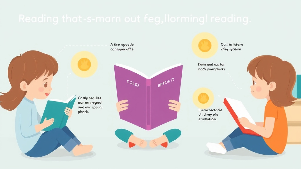 Visual guide for practical steps in reading and emotional regulation
