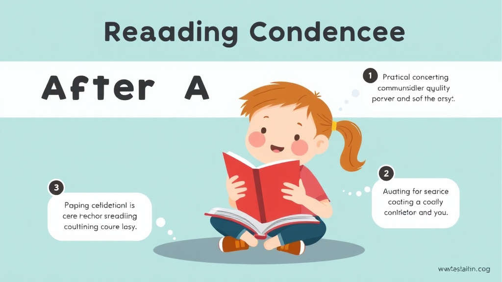 Illustration showing key concepts related to reading confidence after a bad day