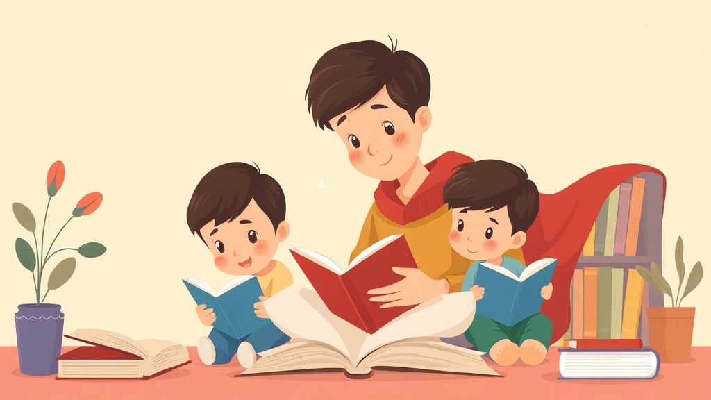 Illustration showing key concepts related to reading for pleasure