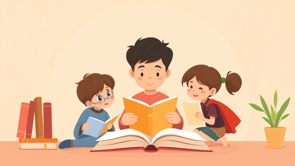 Illustration showing key concepts related to reading goal setting