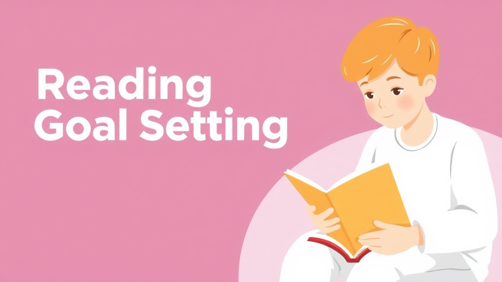 Visual guide for practical steps in reading goal setting