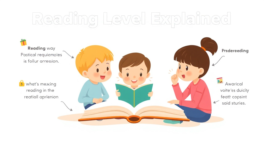 Visual guide for practical steps in reading level explained