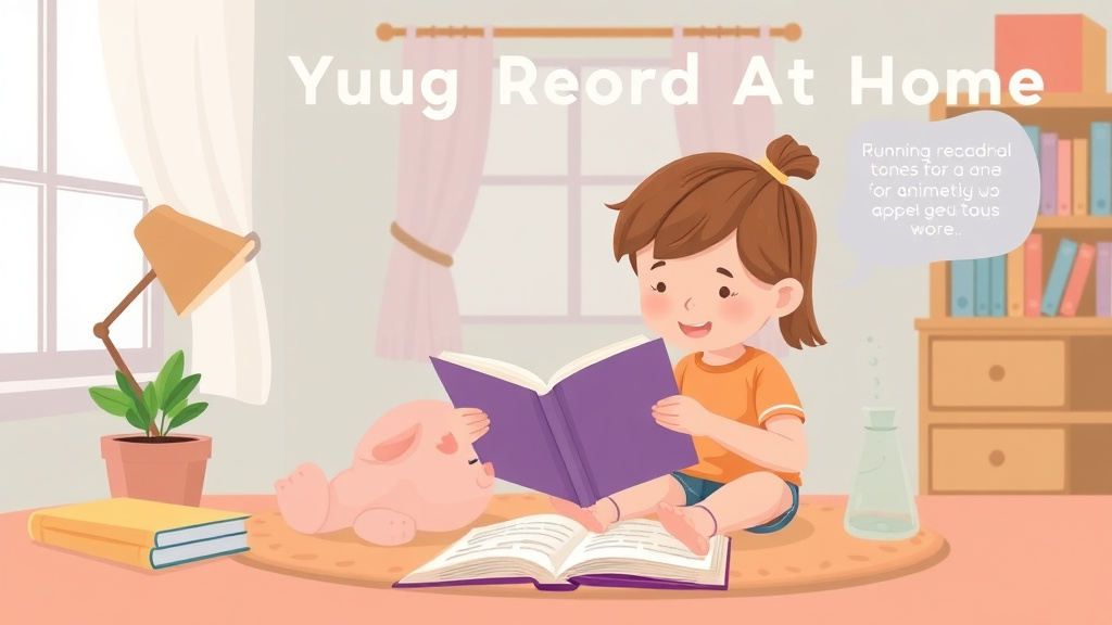 Visual guide for practical steps in running record at home