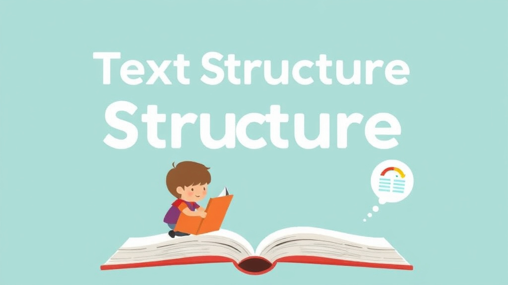 Visual guide for practical steps in text structure awareness