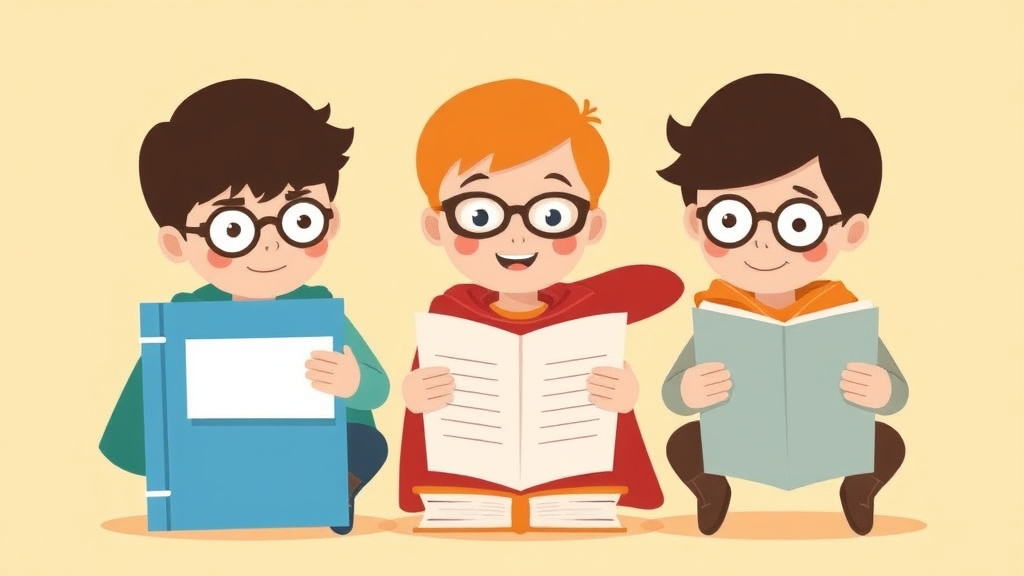 Illustration showing key concepts related to vocabulary notebooks