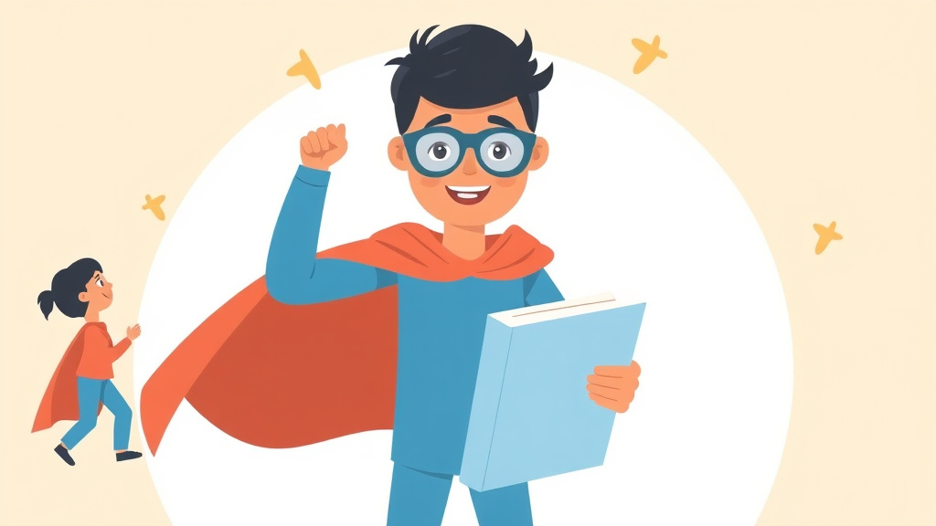 Illustration showing key concepts related to word of the day activities