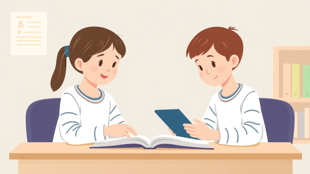 Visual guide for practical steps in assistive technology in reading class