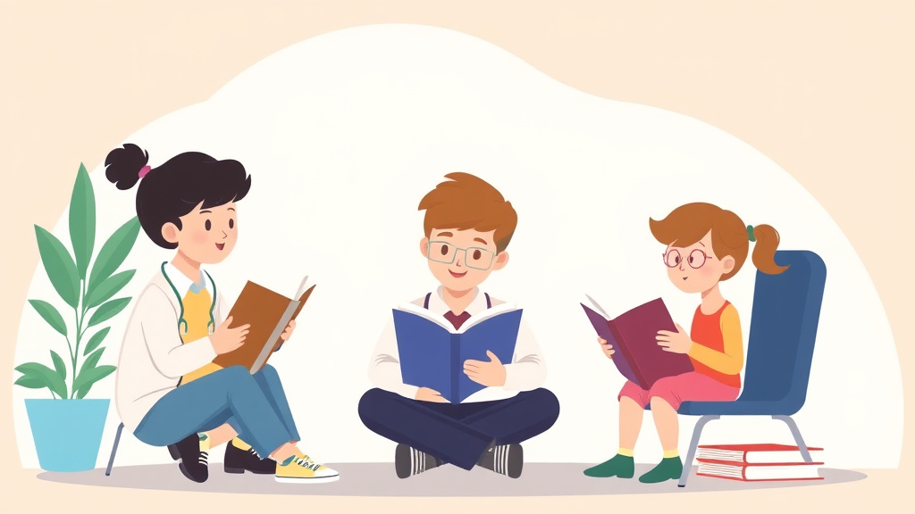 Illustration showing key concepts related to dyslexia specialist training