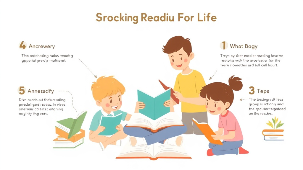Process flow illustration for putting grouping Students For Reading into action