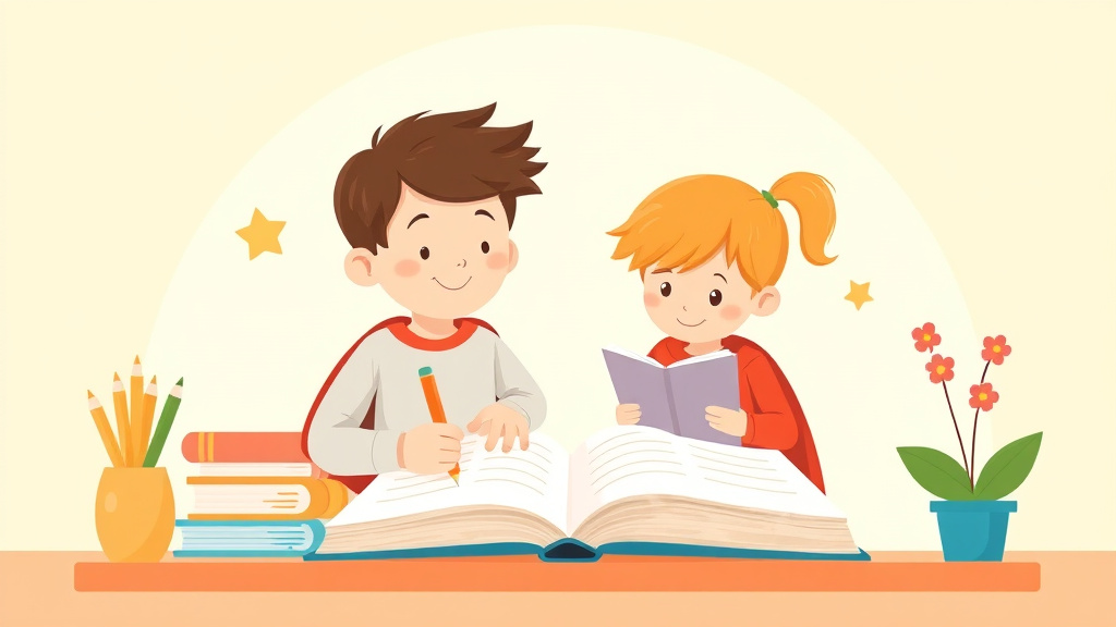 Illustration showing key concepts related to handwriting instruction and reading