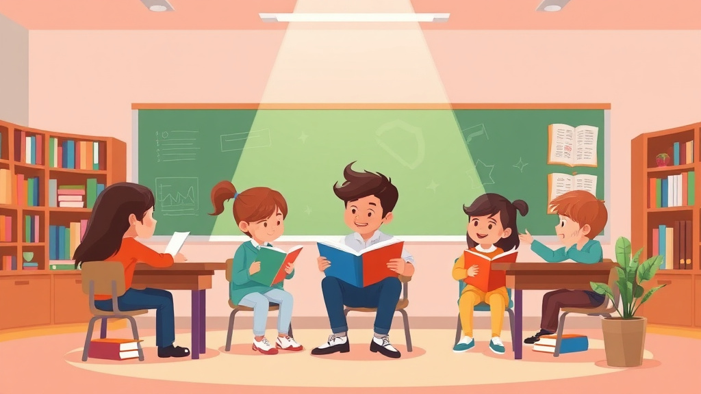 Educational graphic covering the essentials of literacy Leadership In Schools