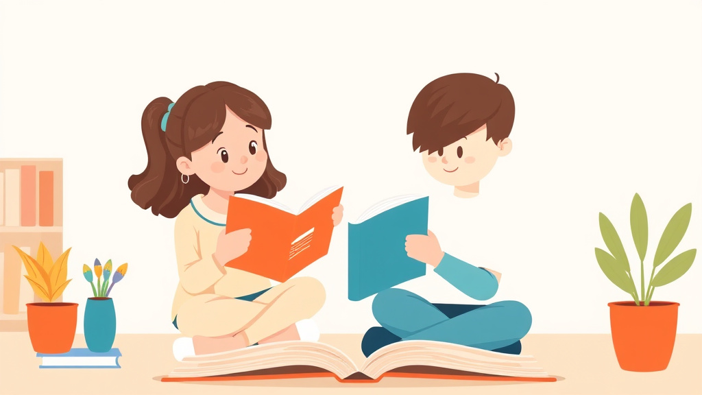 Illustration showing key concepts related to oral language instruction for reading