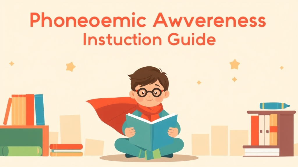 Illustration breaking down the fundamentals of phonemic Awareness Instruction Guide