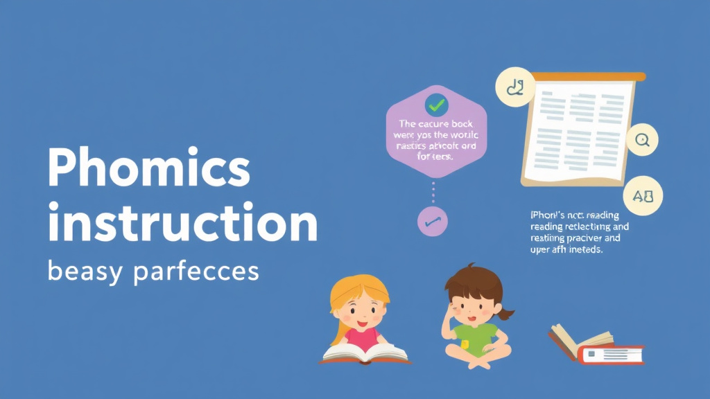 Visual guide for practical steps in phonics instruction best practices