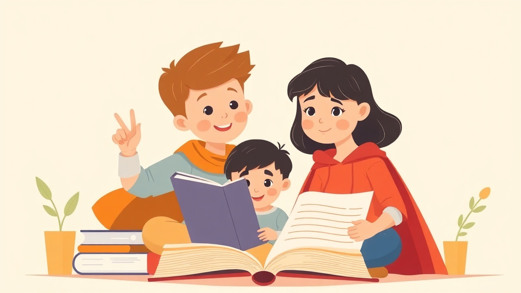 Illustration showing key concepts related to reading intervention materials