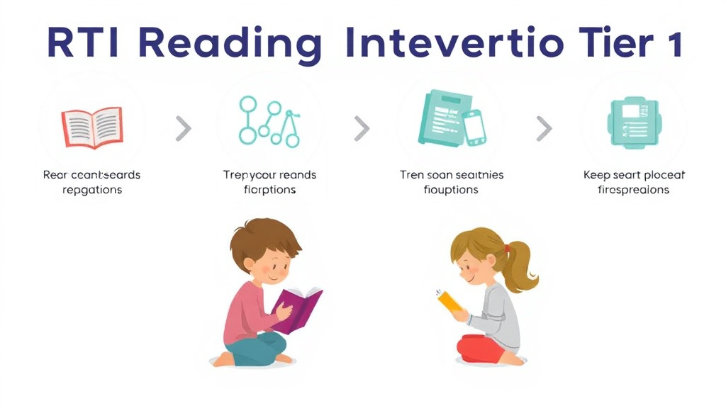 Visual guide for practical steps in rti reading interventions tier 1