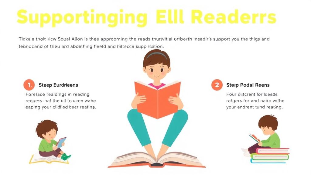 Visual guide for practical steps in supporting ell readers